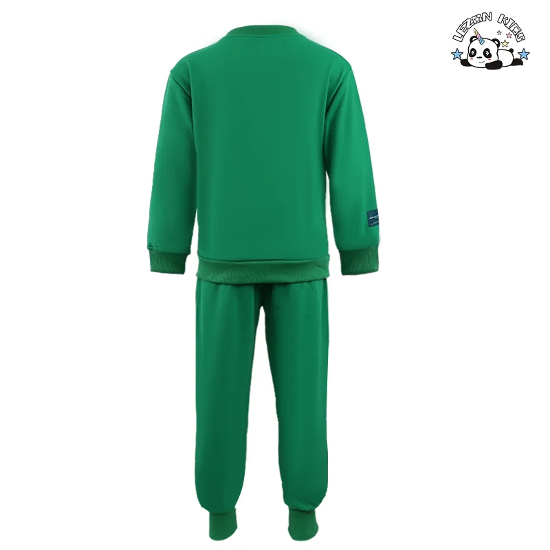 LEZONKIDS - Conjunto de Roupas Esportivas Personalizáveis para Meninos, Roupas Infantis Respiráveis para Outono